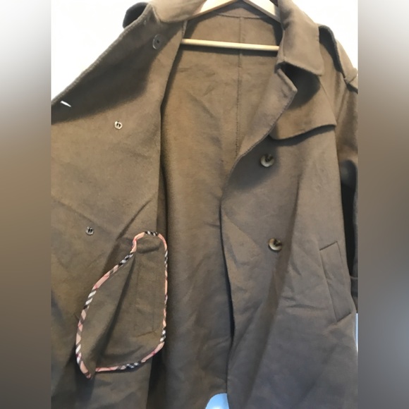 Korean style Handmade coat size M- Militare Army color. - Picture 6 of 7